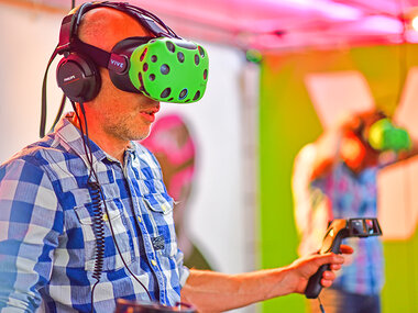 Virtualreality-escaperoom en actiespel in Rotterdam voor 2