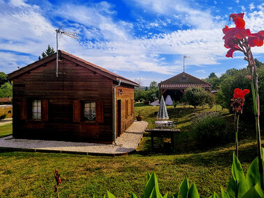 3 jours dans un chalet avec cocktail près d'Agen