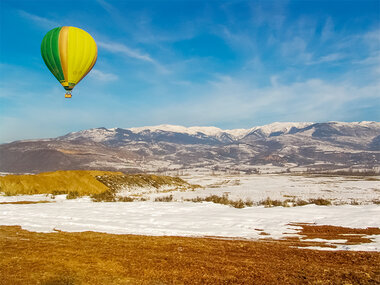 En globo por la Cerdanya: 1 vuelo de 1 hora con brindis y diploma de vuelo