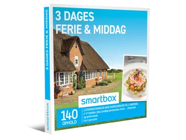 3 dages ferie & middag