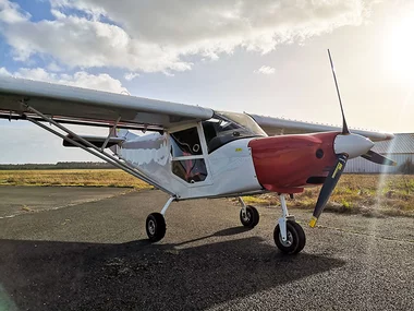 30 min de baptême de l'air en ULM avec initiation au pilotage au sud de Bordeaux