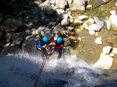 4h30 de canyoning pour 2 personnes avec photos près de Grenoble