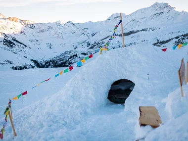 2 jours insolites dans un igloo avec dîner en Savoie près d'Albertville