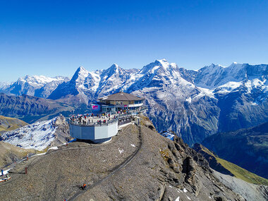 Brunch für 1 James Bond Fan im Panoramarestaurant Piz Gloria