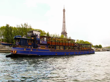 2h de croisière sur la Seine avec déjeuner gastronomique 2 plats