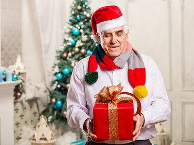 En riktigt god jul, morfar!