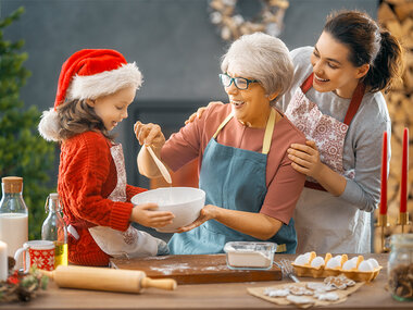 En riktigt god jul, farmor!