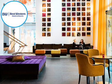 2 dagar med dubbelrum på Best Western-hotell