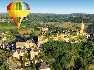 Vol en montgolfière pour 8 personnes près de Brive-la-Gaillarde