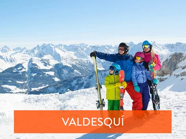 Curso de esquí de 2 días para 2 personas en Skicenter Valdesquí