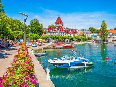 Soggiorno benessere a Losanna: 1 notte in hotel 3* o 4* con accesso a sauna e area fitness