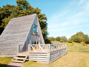 3 jours insolites en chalet tipi avec panier gourmand près de Caen