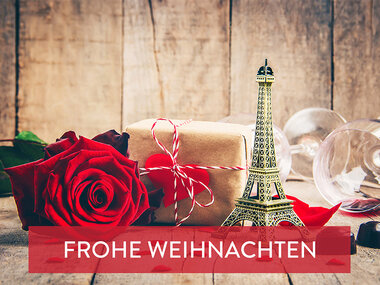 Gourmet-Weihnachten: 1 exquisites 3-Gänge-Menü in Paris