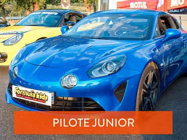 Stage pilotage enfant : 3 tours de circuit au volant d'une Alpine A110