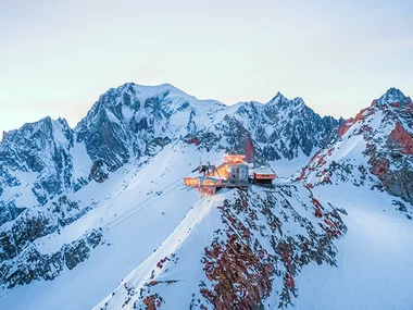 Pranzo gourmet sulle Alpi con Skyway Monte Bianco