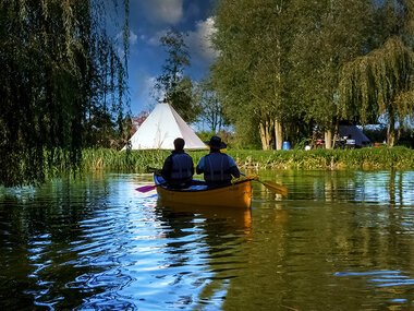 Sortie en canoë parent-enfant à Canad dans les Ardennes