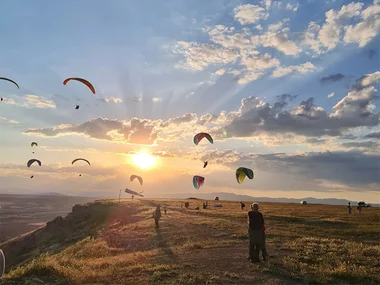 Vuelo de alta montaña en parapente para 1 persona