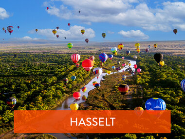 Vol en montgolfière au-dessus de Hasselt avec champagne