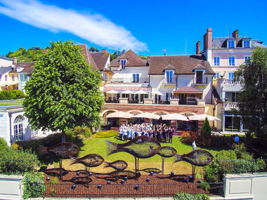 Escapade de 2 jours en hôtel 5* avec dîner et accès illimité à l'espace bien-être près de Paris