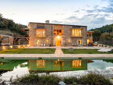 Un respiro en Girona: 1 cena con menú de autor y acceso al spa en el Hotel Can Buch