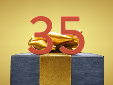Grattis på din 35:e födelsedag!