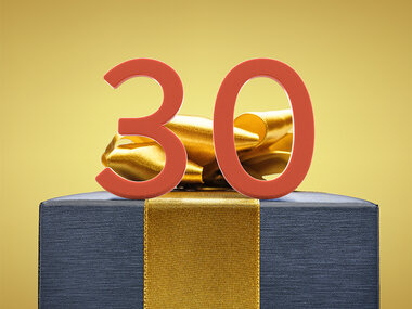 Grattis på din 30:e födelsedag!