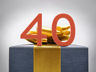 Grattis på 40-årsdagen!