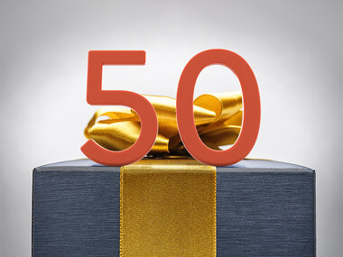 Grattis på 50-årsdagen!
