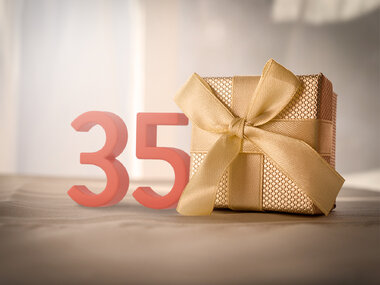 Kulinariska upplevelser på 35 årsdagen