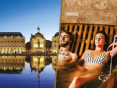 2 jours avec un bain de vin ou de bière à Bordeaux