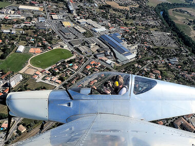 Initiation au pilotage d’1h en ULM trois axes près de Toulouse