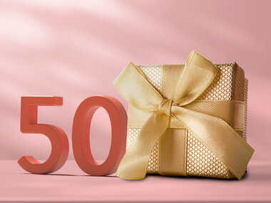 En ekstraordinær 50-års fødselsdag!