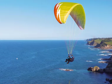 1 vuelo en parapente para 1 o 2 personas