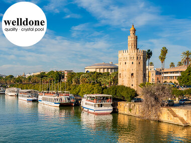 Sevilla como nunca: 2 noches con desayuno, cava y bombones en el hotel Welldone Quality