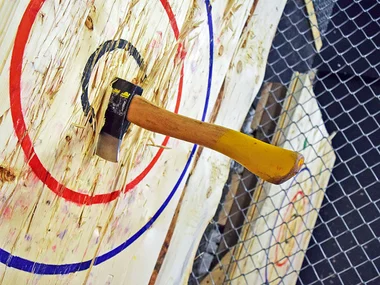 Session de lancer de hache près de Lille de 30 min pour 2 personnes