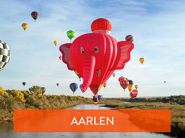 Zweven boven Aarlen in een heteluchtballon voor 2