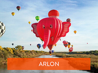 Vol en montgolfière au-dessus d'Arlon avec champagne pour 2