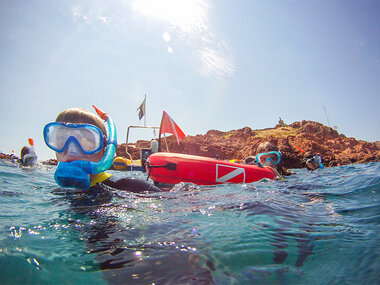 6h d’aventure sous-marine : baptême de plongée et randonnée palmée autonome à Fréjus