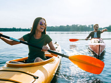 Excursion en kayak sur la Riviera de Montreux pour 2 personnes