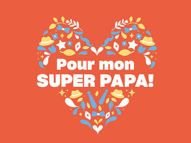 Pour un père formidable
