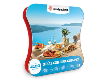 3 días con cena gourmet