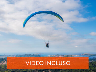 1 volo in parapendio tra i cieli laziali con video per 2 persone