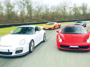 2 Runden am Steuer eines Porsche 991 GT3 RS