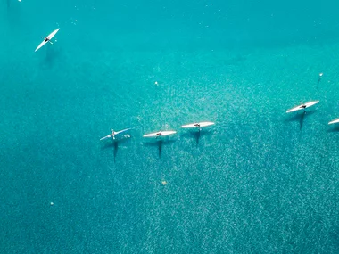 Tour in kayak sul Lago di Albano con guida (3h) per 2