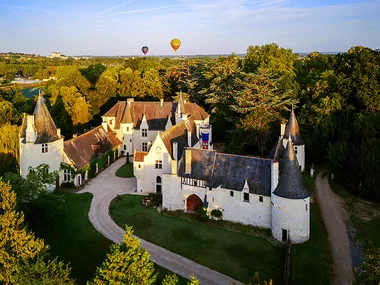 Vol en montgolfière pour 2 personnes au-dessus des chateaux de la Loire