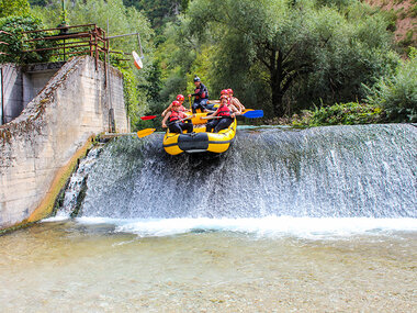 2h e 30min di rafting nel cuore selvaggio dell’Umbria per 1 persona