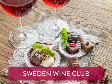 Choklad- och vinprovning med Sweden Wine Club