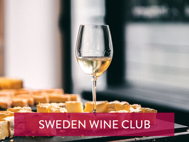 Provning av mousserande vin med Sweden Wine Club för 1 person