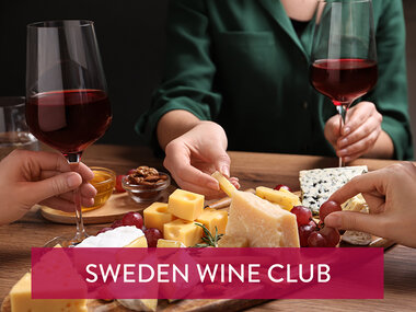 Ost- och vinprovning med Sweden Wine Club