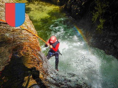 Avventure e canyoning in Canton Ticino